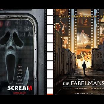 65 / Scream VI / Die Fabelmans / Lockwood & Co